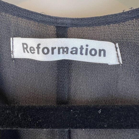 Reformation Black Garland Maxi Dress $248 - Picture 12 of 14